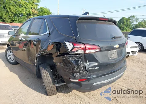 2022 Chevrolet Equinox Fwd Lt из США, поврежденный, VIN 3GNAXKEV4NL278157
